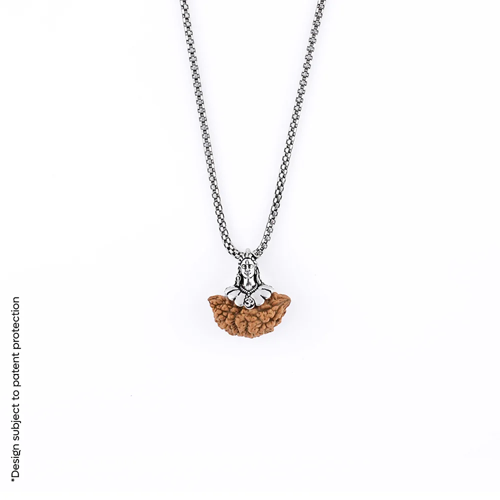 Adiyogi Pendant 1 Mukhi Rudraksha - Image 4