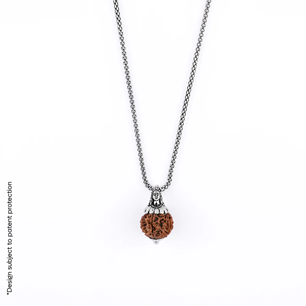 Adiyogi Pendant (11 Mukhi Nepali Rudraksha) - Image 4