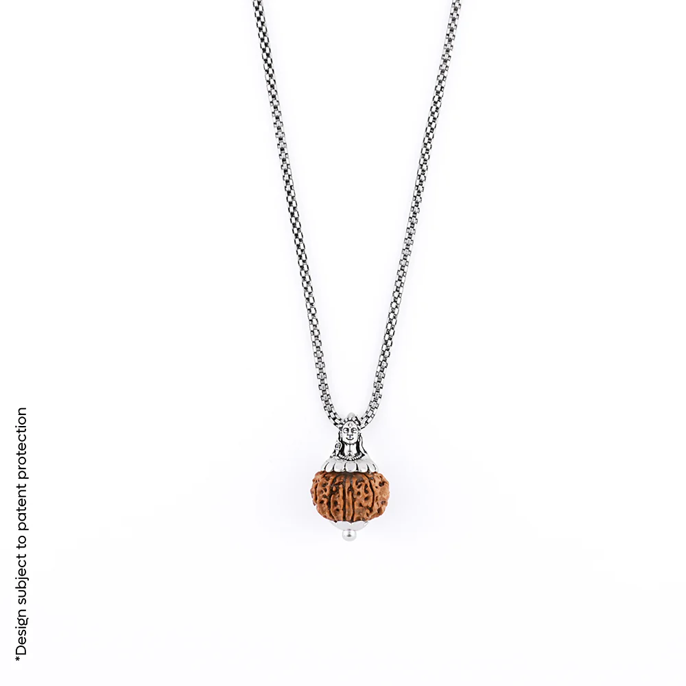 Adiyogi Pendant (12 Mukhi Nepali Rudraksha) - Image 4