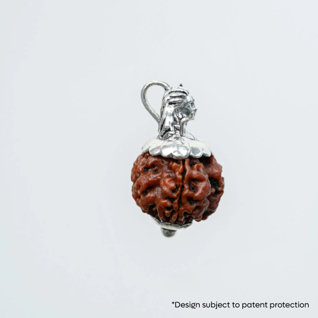 Adiyogi Pendant (5 Mukhi Nepali Rudraksha) - Image 10