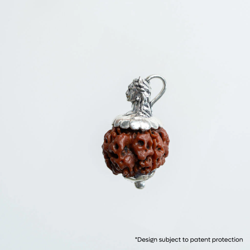 Adiyogi Pendant (5 Mukhi Nepali Rudraksha) - Image 9