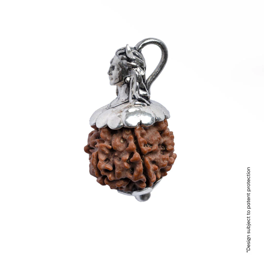 Adiyogi Pendant (6 Mukhi Nepali Rudraksha) - Image 10