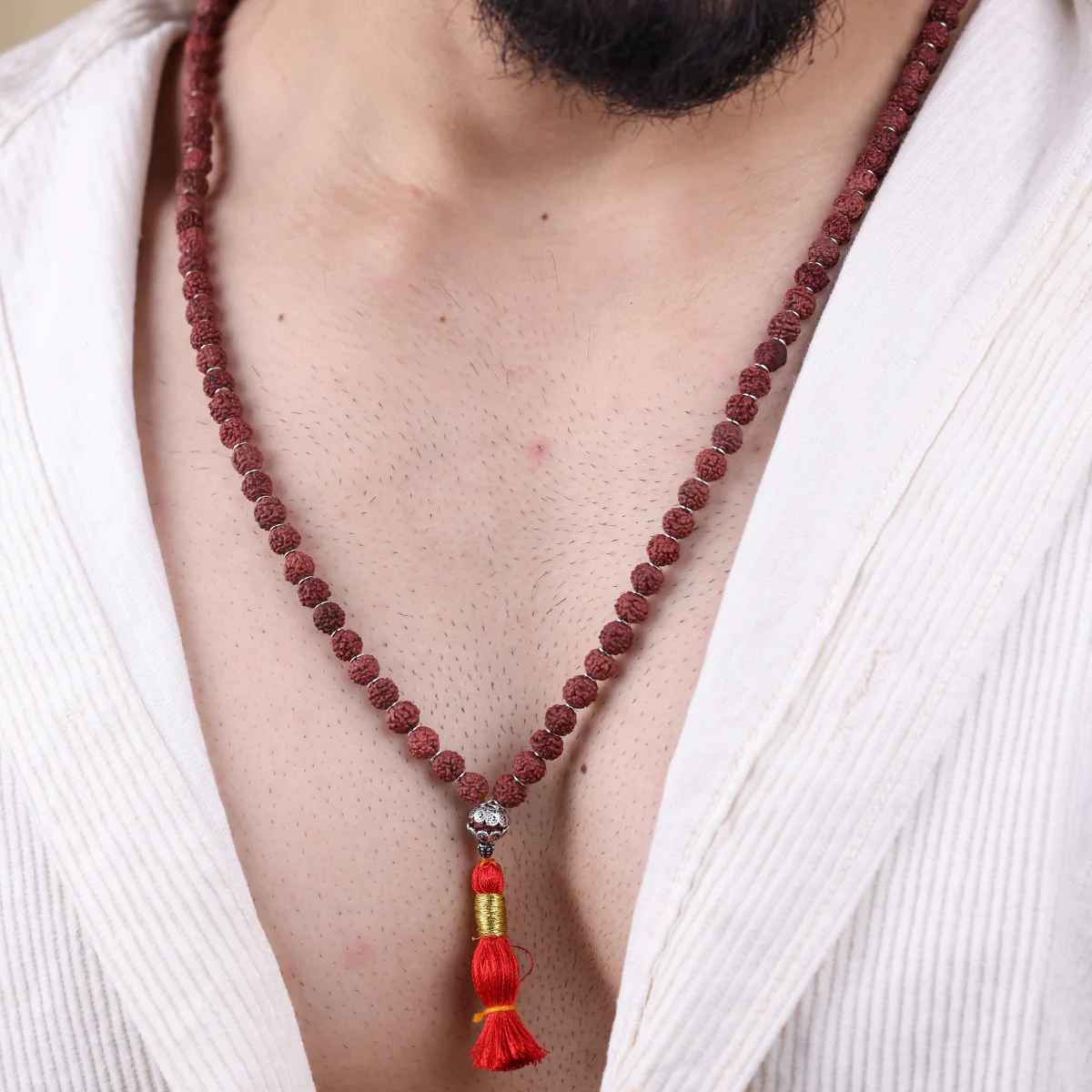 Brown Rudraksha Jap Mala - Image 5