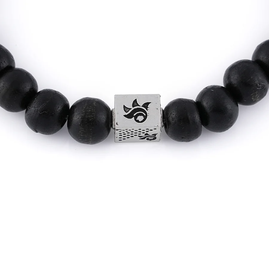 Ebony Karungali Beads Bracelet - Image 5
