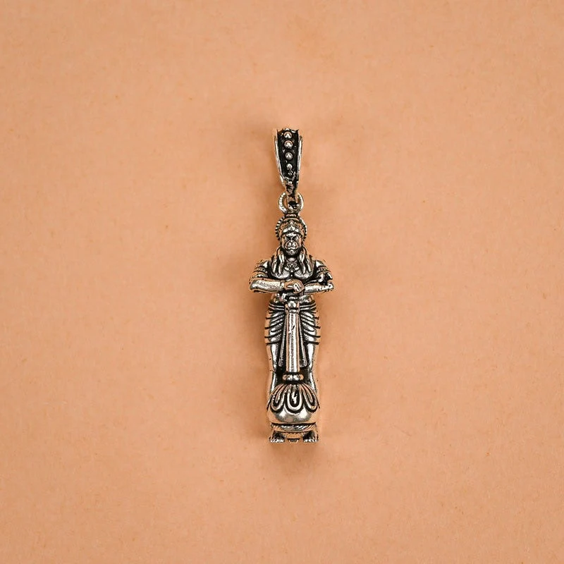 Hunuman Silver Pendant - Image 2