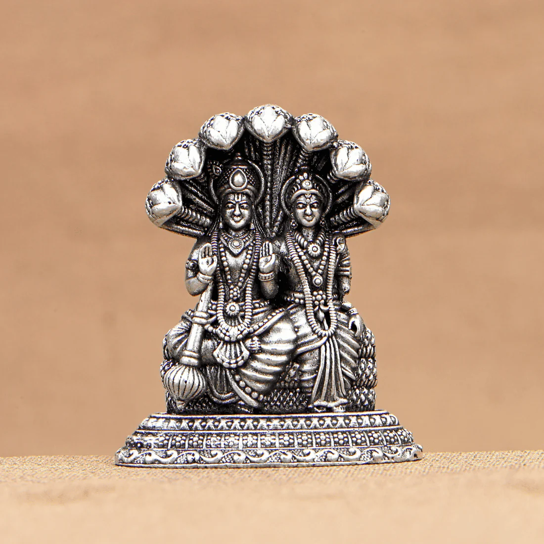 Laxmi Narayan Silver Murti