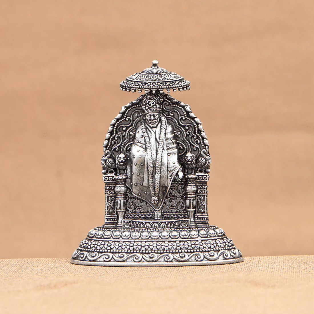 Sai Baba Silver Idol