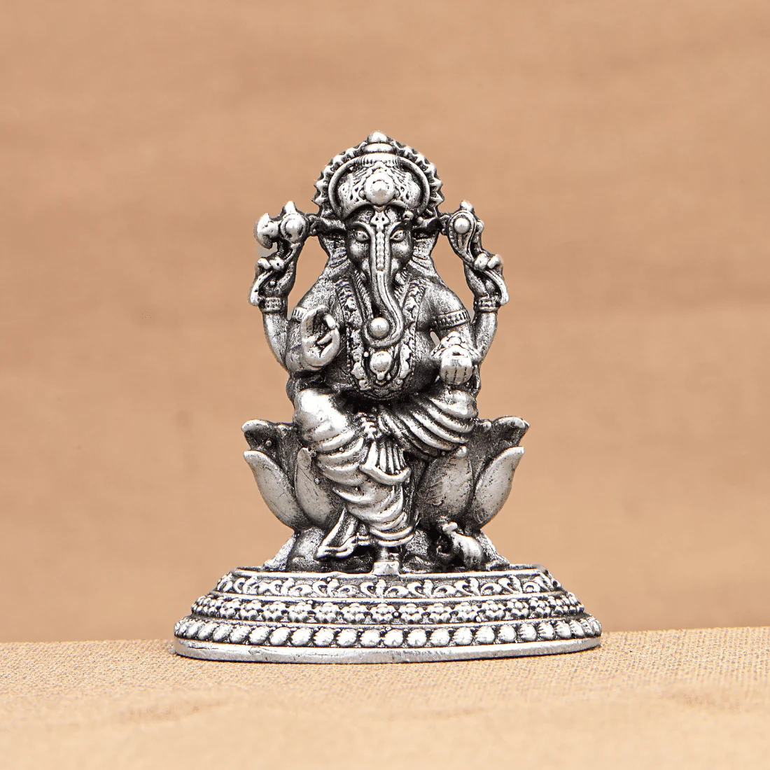 Silver Ganesha Murti